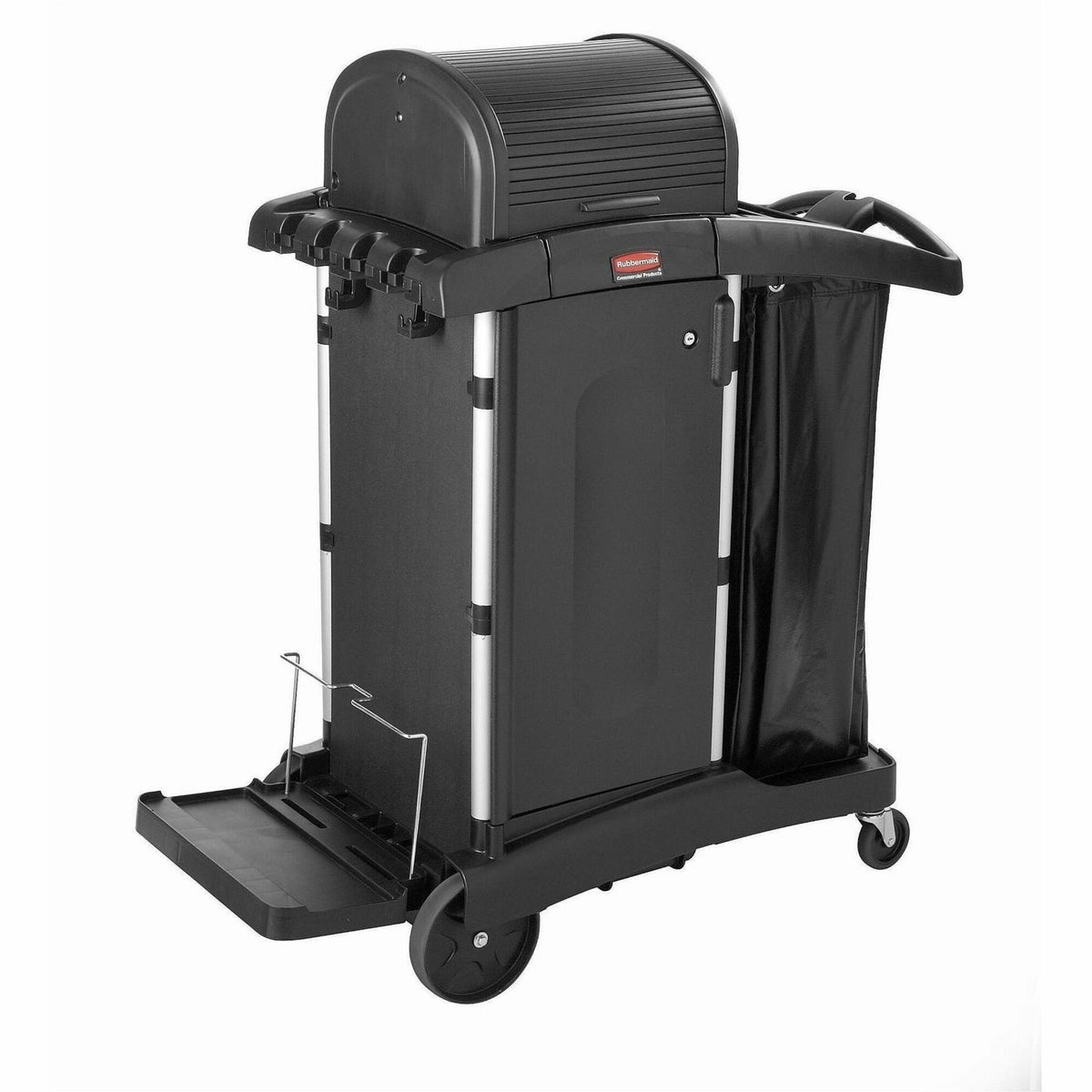Rubbermaid Commercial High Security Executive Janitor Cleaning Cart