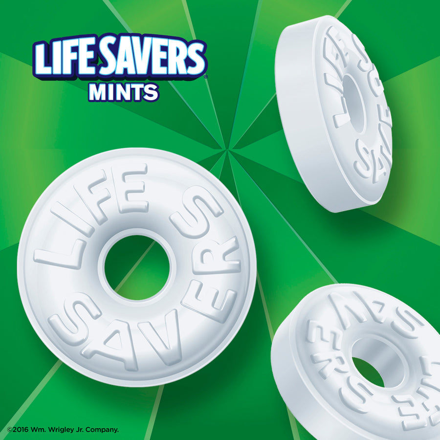 Wrigley Life Savers Mints Wint O Green Hard Candies