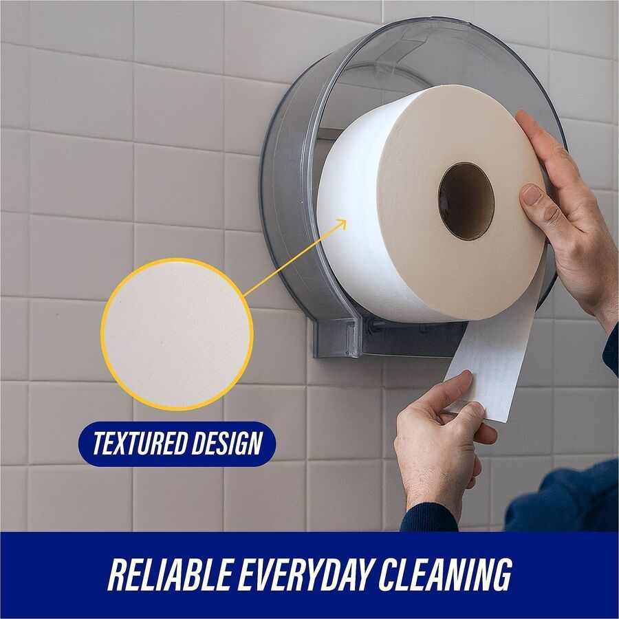 Genuine Joe 2-ply Jumbo Roll Dispenser Bath Tissue