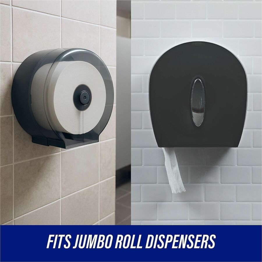 Genuine Joe 2-ply Jumbo Roll Dispenser Bath Tissue
