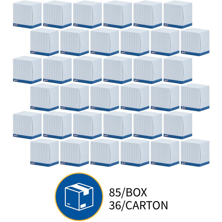 Genuine Joe Cube Box Facial Tissue