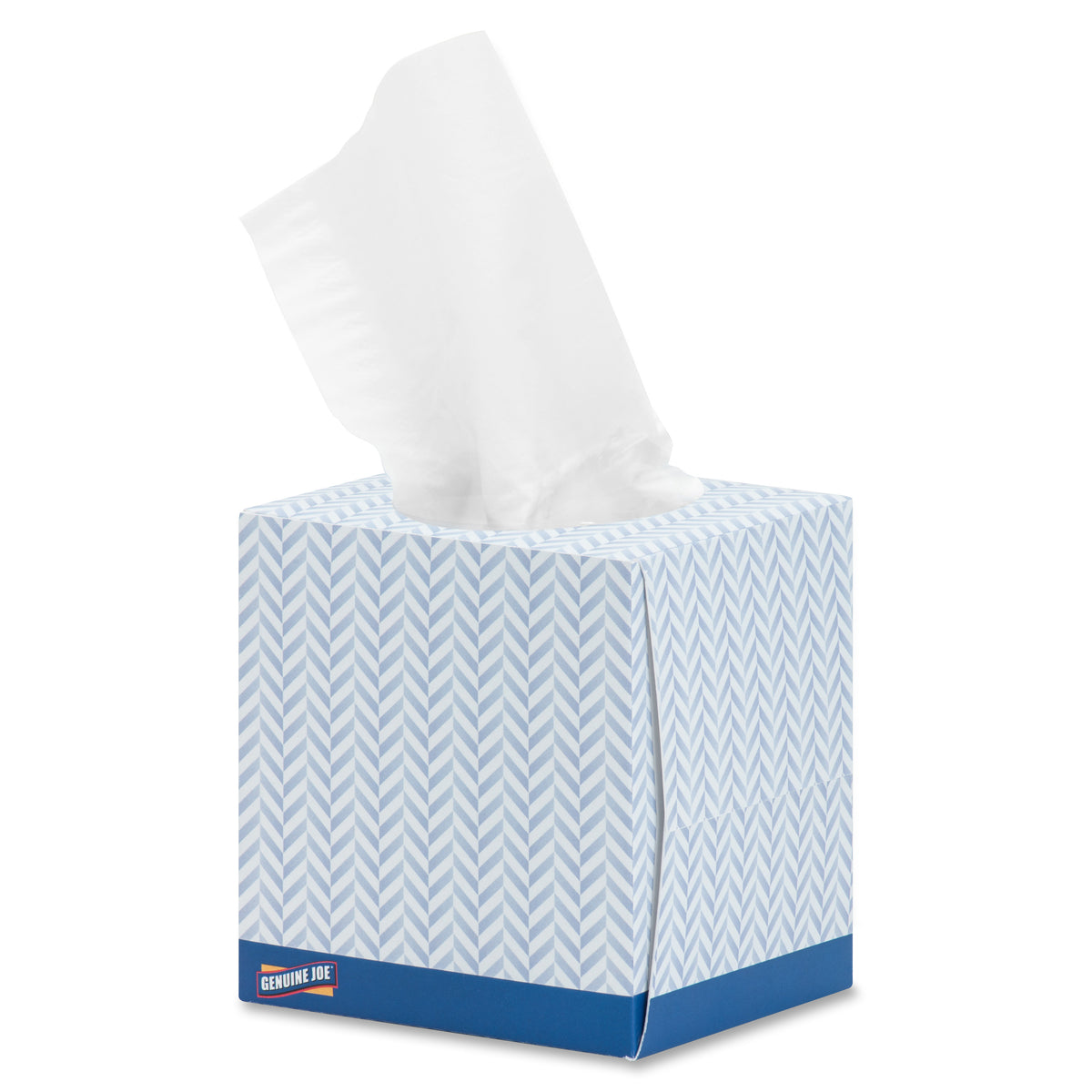 Genuine Joe Cube Box Facial Tissue