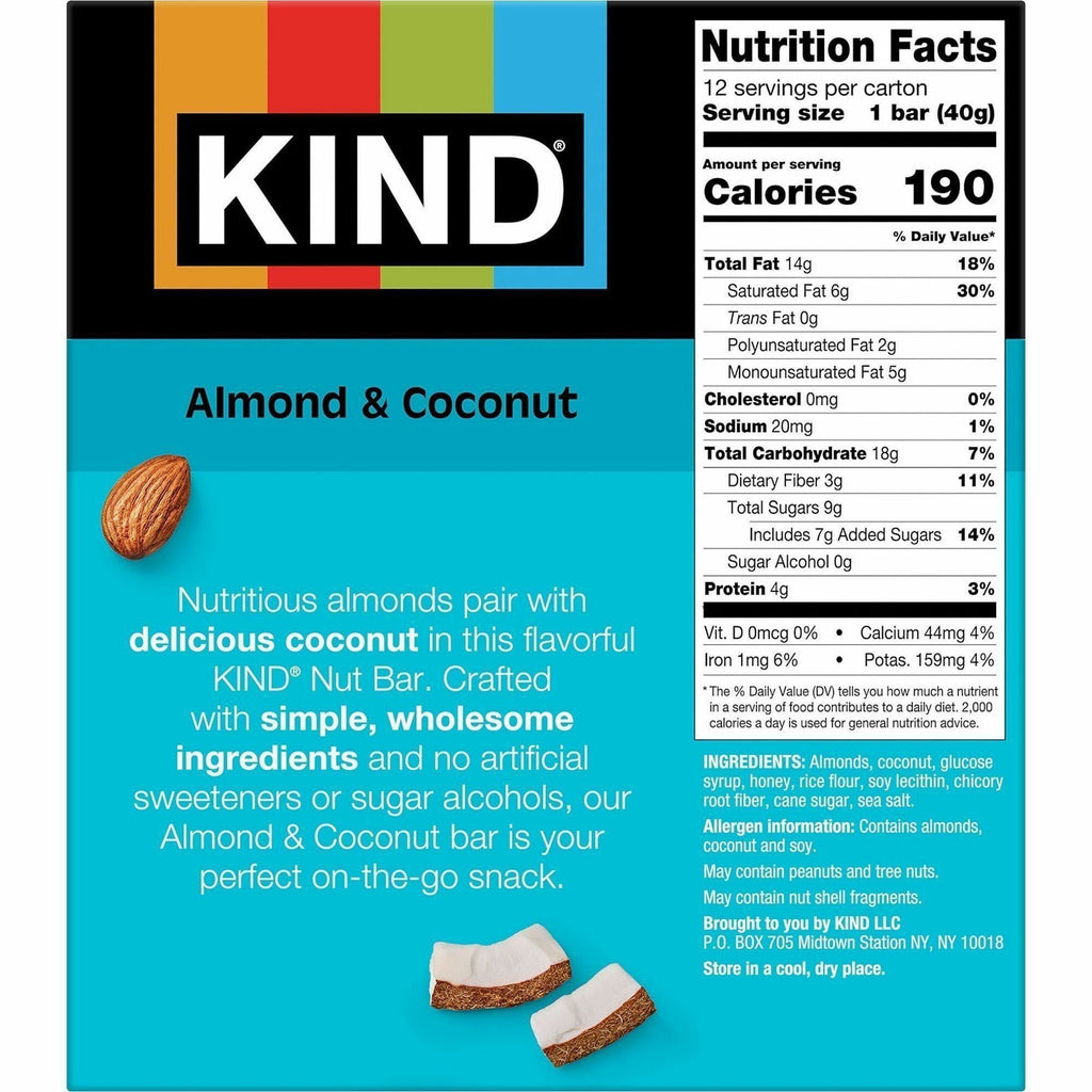 KIND Almond & Coconut Bars