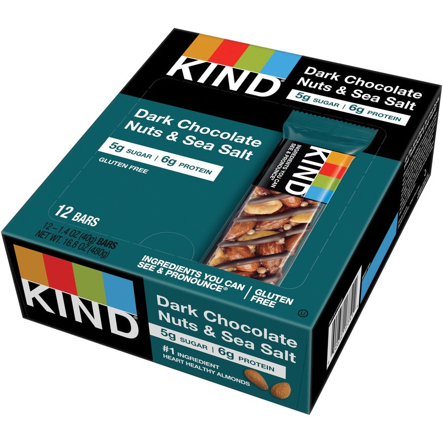 KIND Dark Chocolate Nuts & Sea Salt Nut Bars