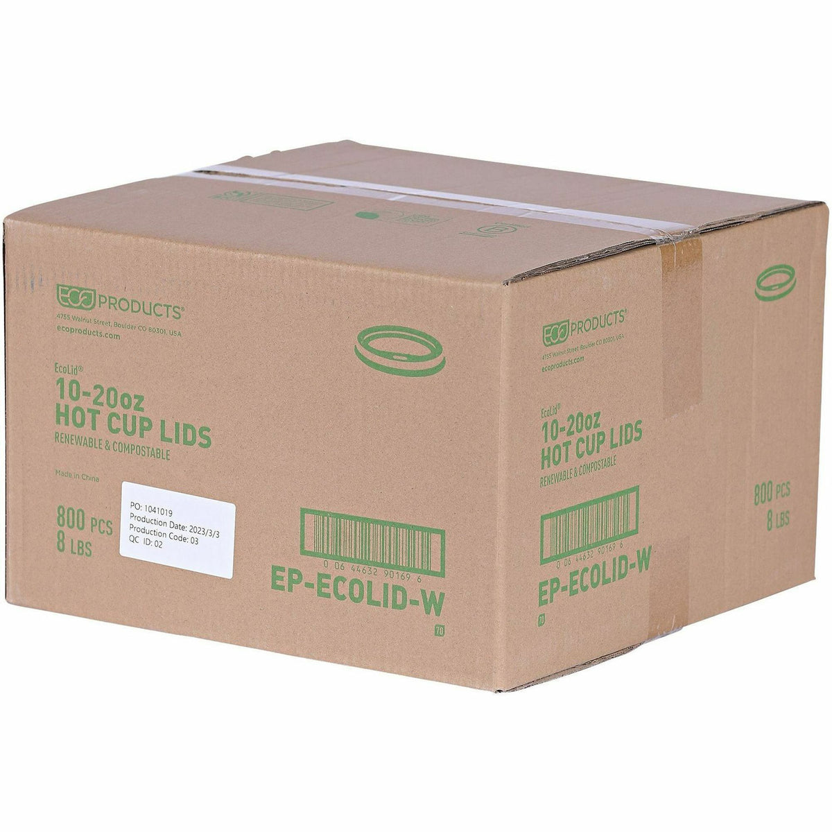 Eco-Products Renewable EcoLid Hot Cup Lids