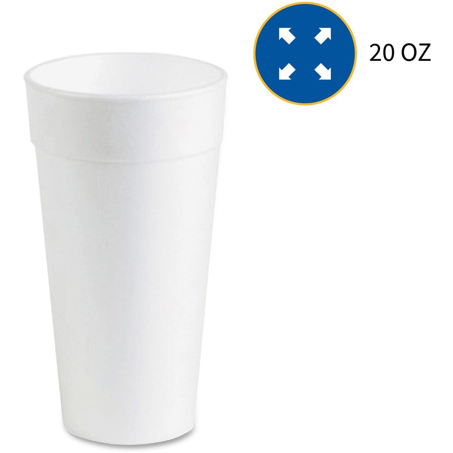 Genuine Joe 20 oz Foam Cups