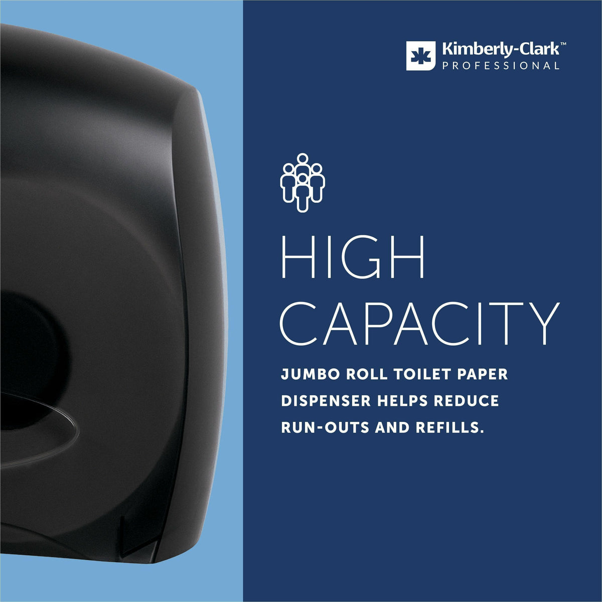 Kimberly-Clark Professional Jumbo Roll Toilet Paper Dispenser