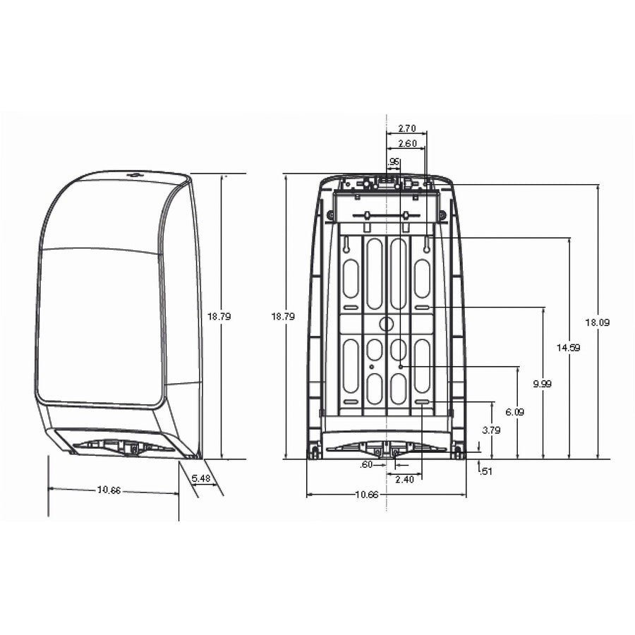Scott Scott Scottfold Folded Towel Dispenser