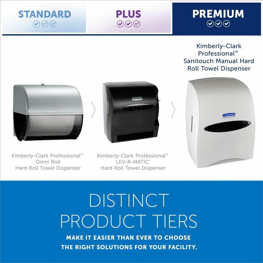 Kimberly-Clark Professional Sanitouch Manual Hard Roll Towel Dispenser