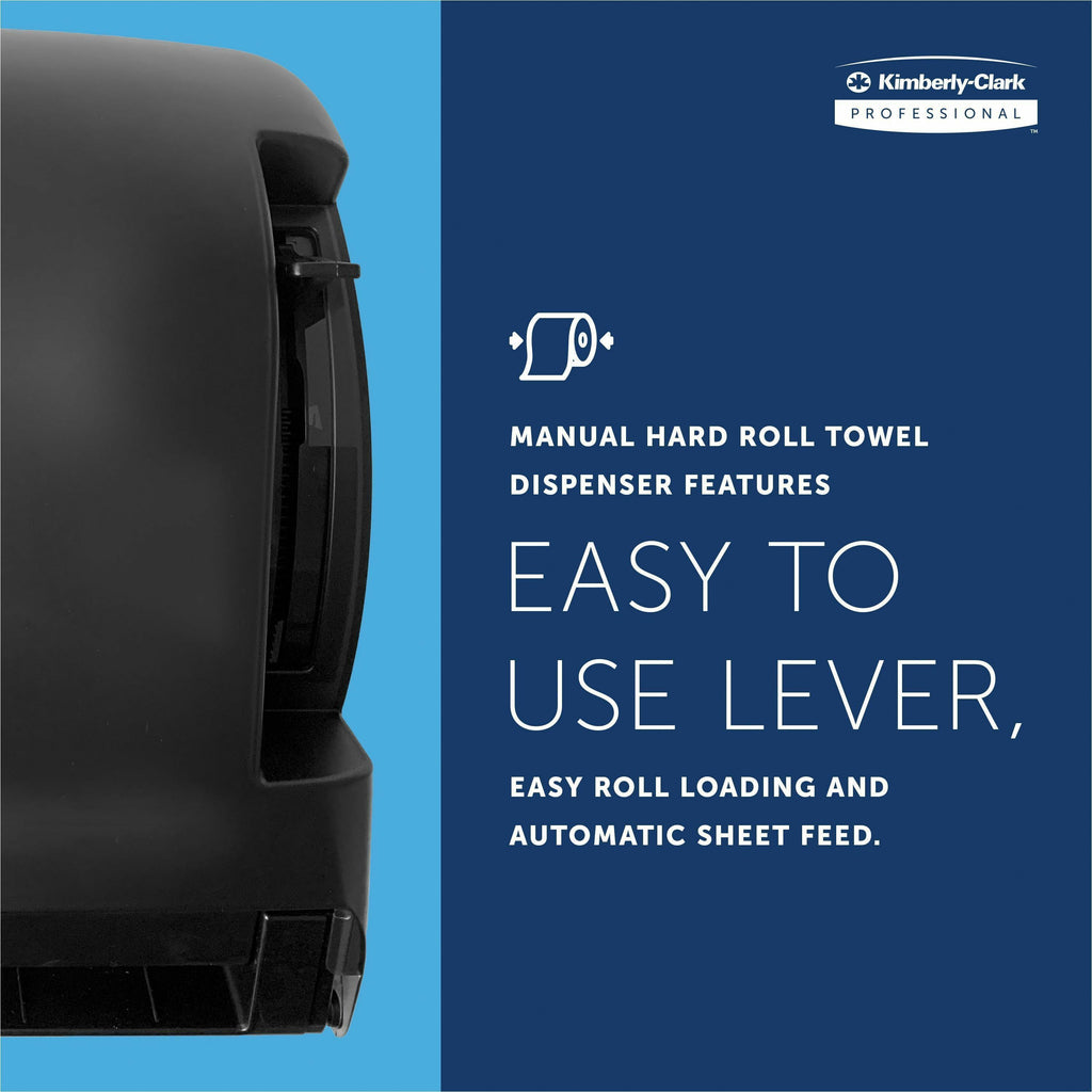 Kimberly-Clark Professional Lev-R-Matic Manual Hard Roll Towel Dispenser