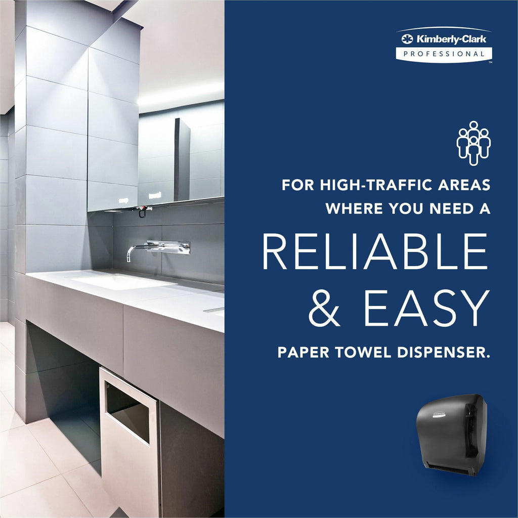 Kimberly-Clark Professional Lev-R-Matic Manual Hard Roll Towel Dispenser