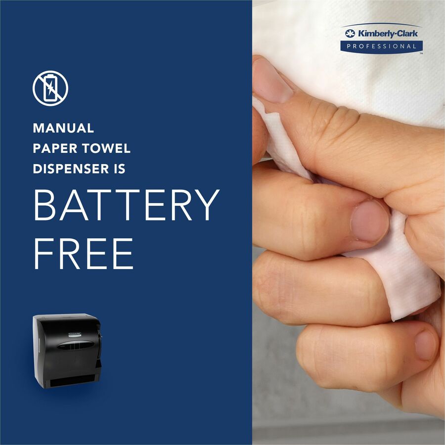 Kimberly-Clark Professional Lev-R-Matic Manual Hard Roll Towel Dispenser