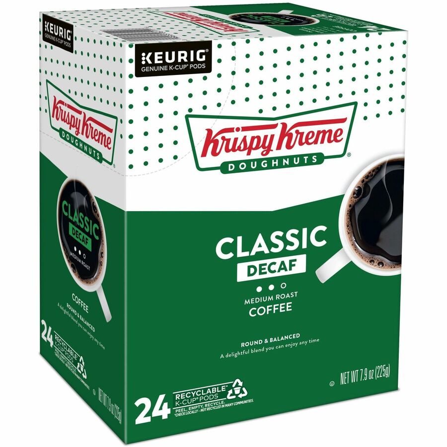 Krispy Kreme K-Cup, Pod Classic Decaf Coffee
