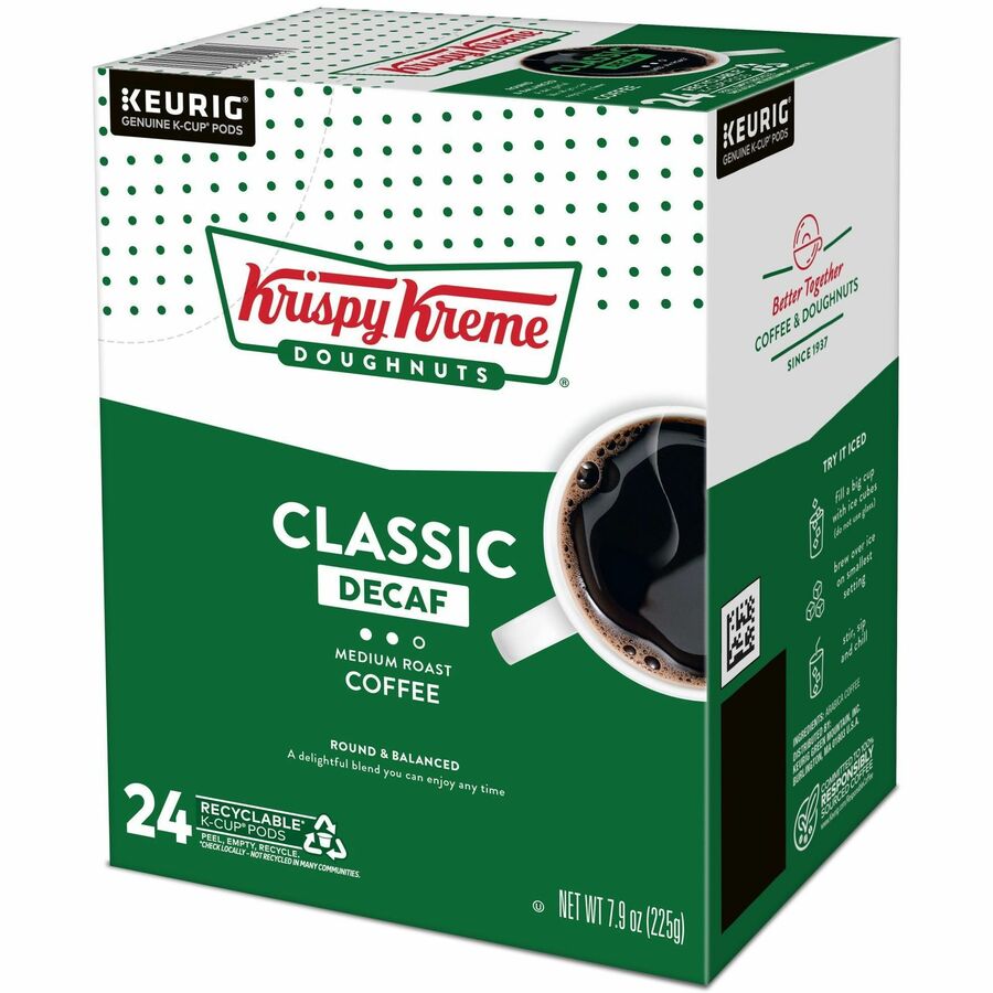 Krispy Kreme K-Cup, Pod Classic Decaf Coffee