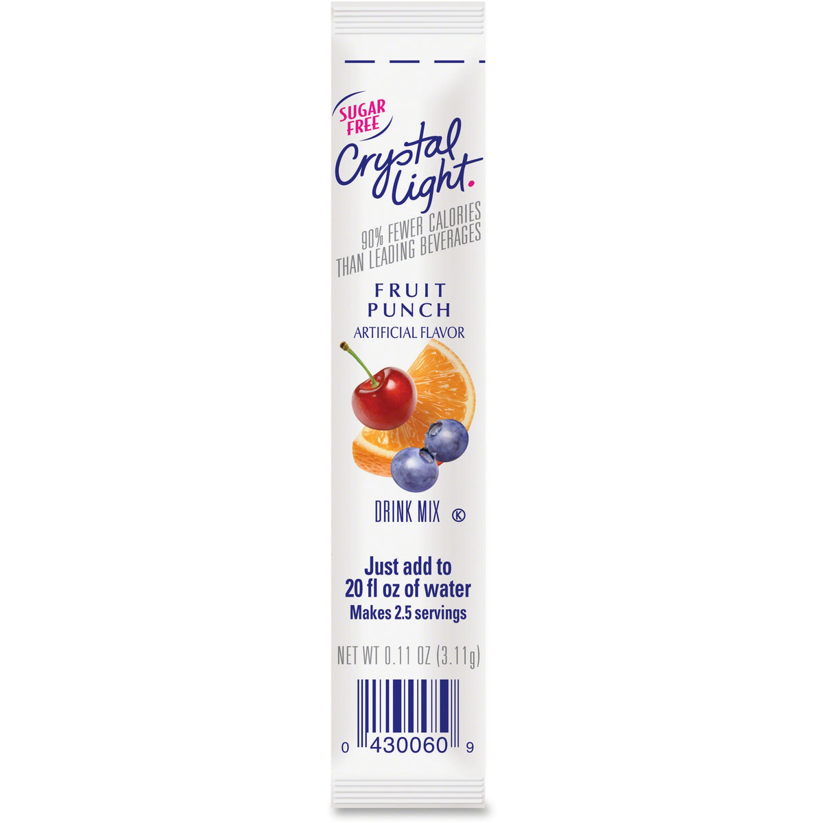 Crystal Light On-The-Go Fruit Punch Mix Sticks