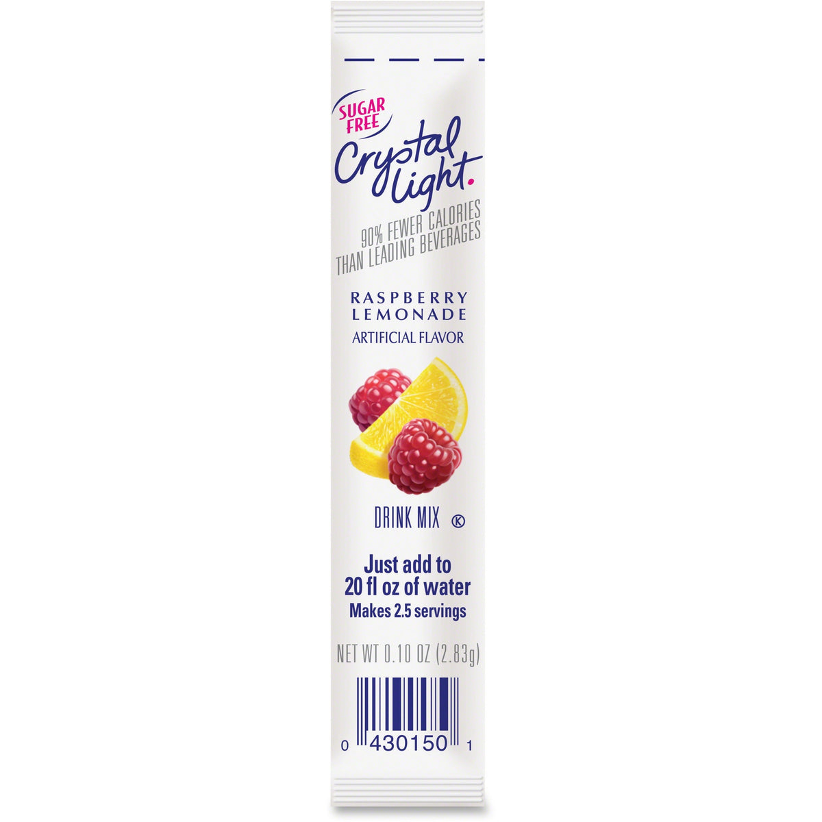 Crystal Light On-The-Go Drink Mix Sticks, 0.16 oz, 1 Box