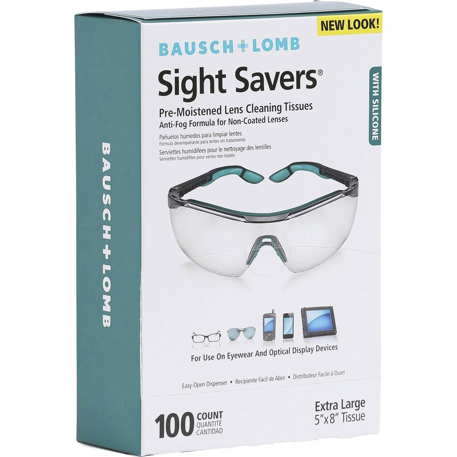 Bausch + Lomb Sight Savers Pre-Moistened Cleaning Tissues