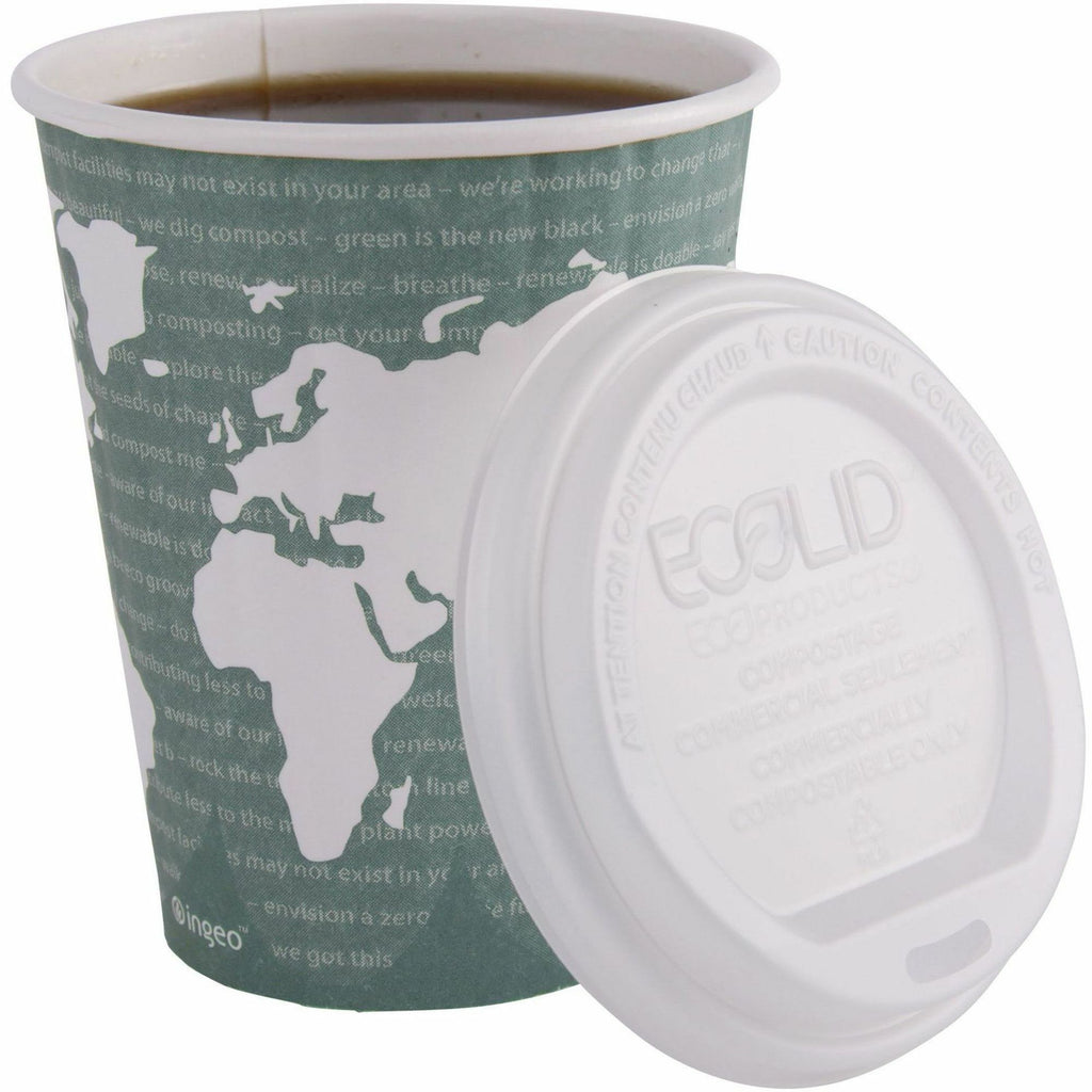 Eco-Products 12 oz World Art Insulated Hot Beverage Cups