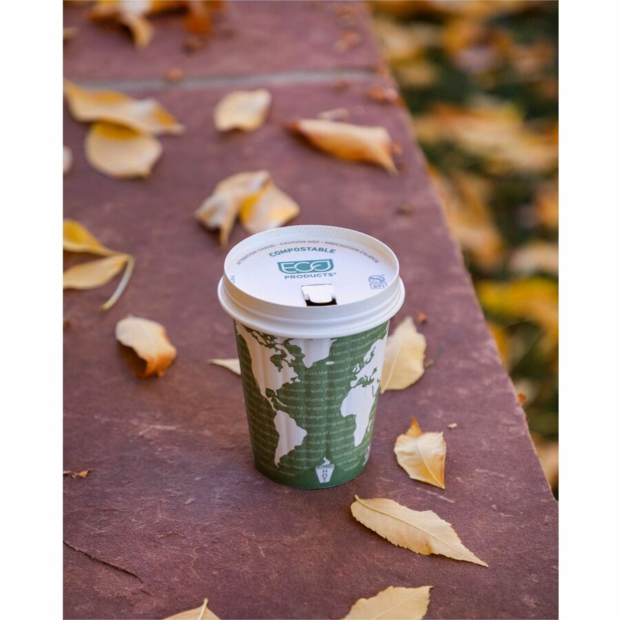 Eco-Products 12 oz World Art Insulated Hot Beverage Cups