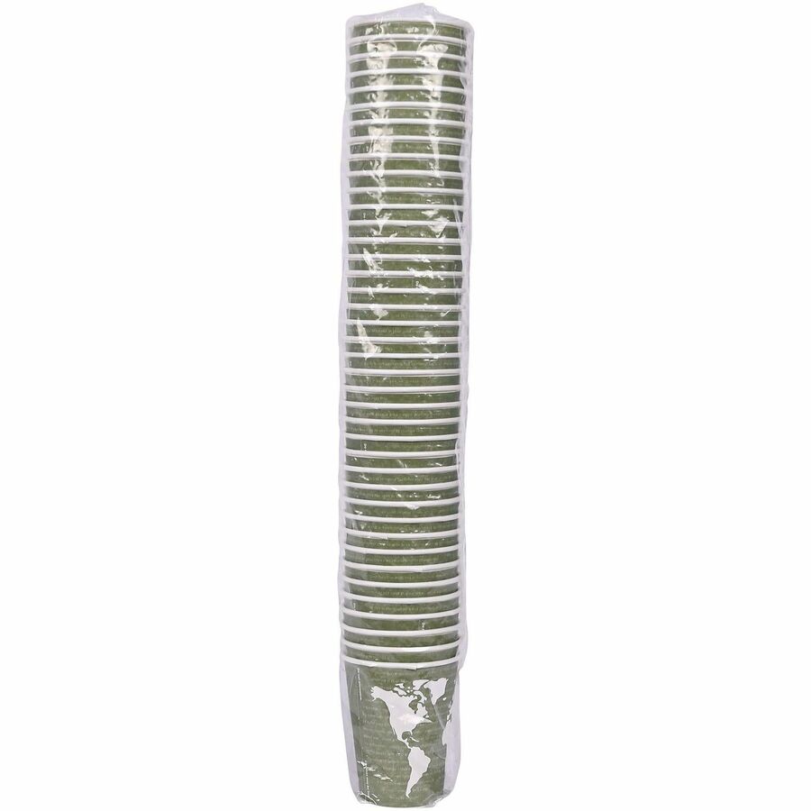 Eco-Products 12 oz World Art Insulated Hot Beverage Cups