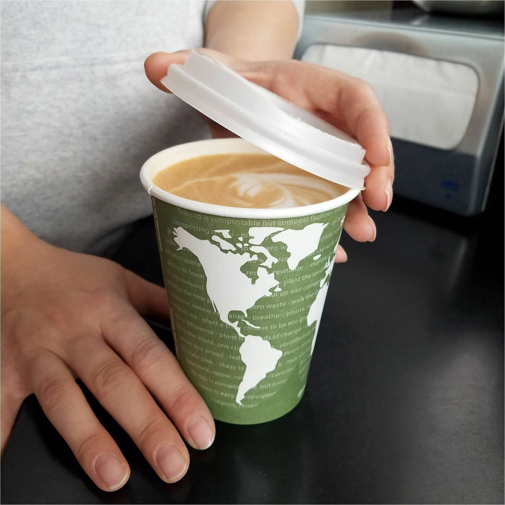 Eco-Products 16 oz World Art Insulated Hot Beverage Cups