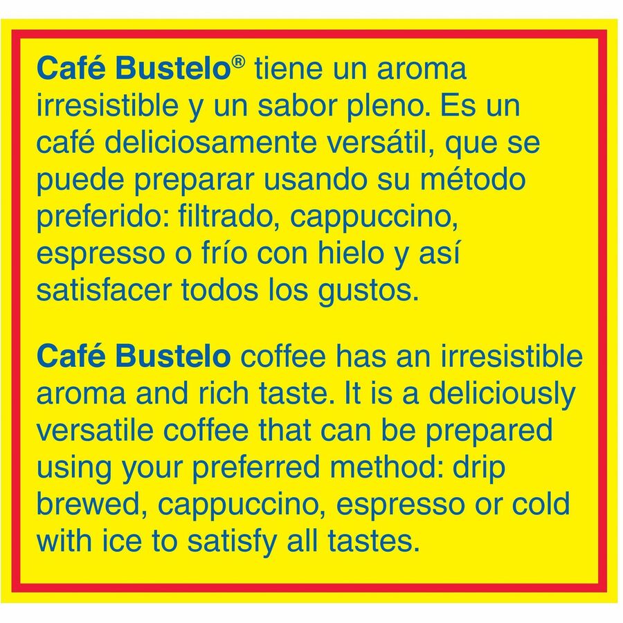 Café Bustelo® Ground Espresso Coffee