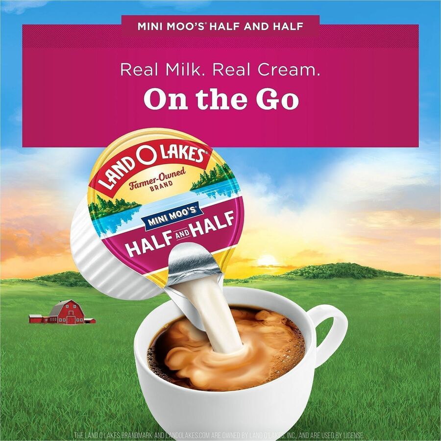 International Delight Land O Lakes Mini Moo's Half & Half Cream Singles