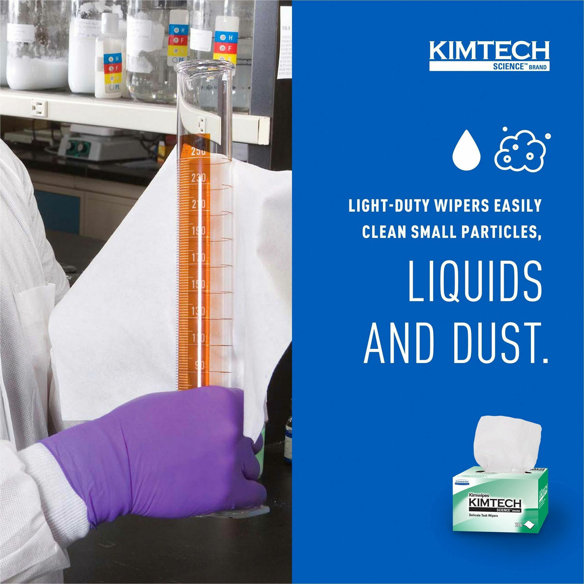 KIMTECH Science Kimwipes Delicate Task Wipers