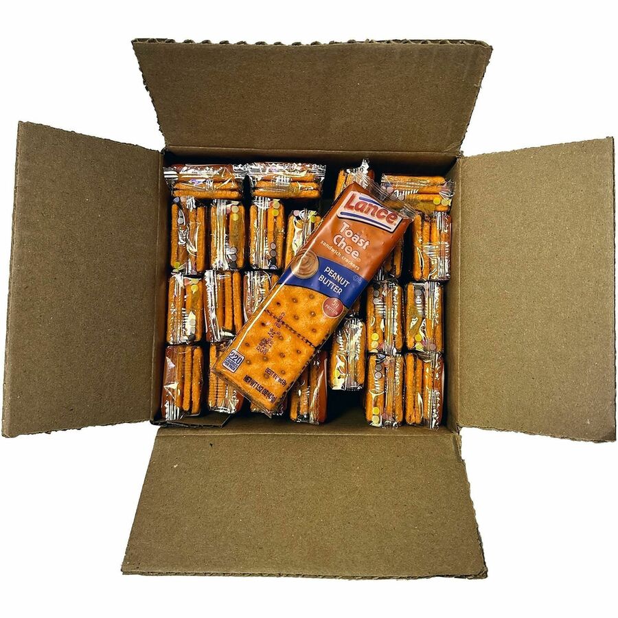 Lance Toast Chee Peanut Butter Cracker Sandwiches