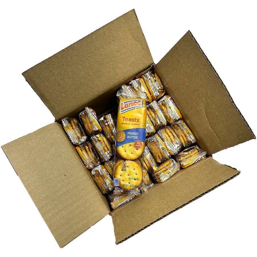 Lance Toasty Peanut Butter Cracker Sandwiches Packs