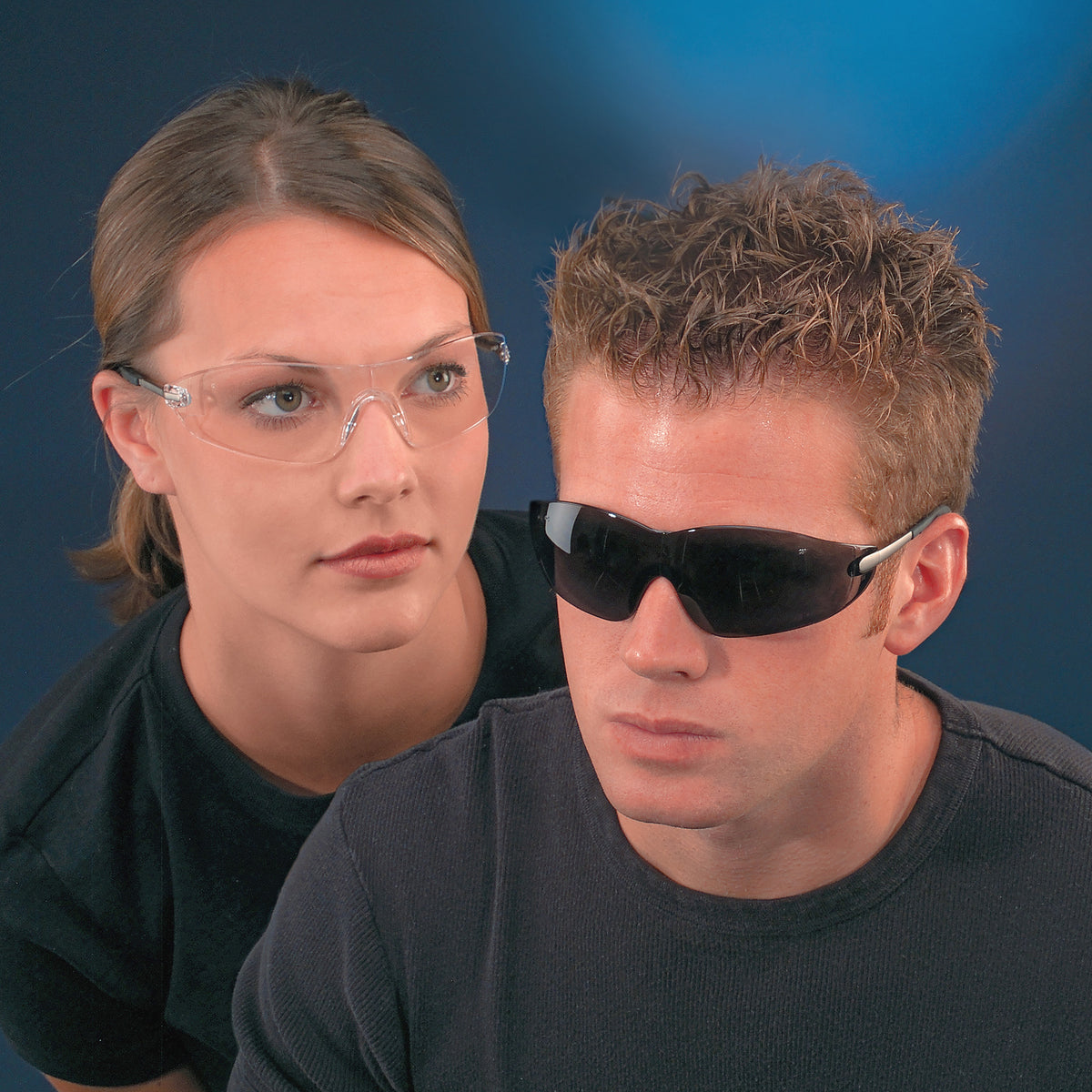 Crews BlackJack Metal Alloy Safety Glasses