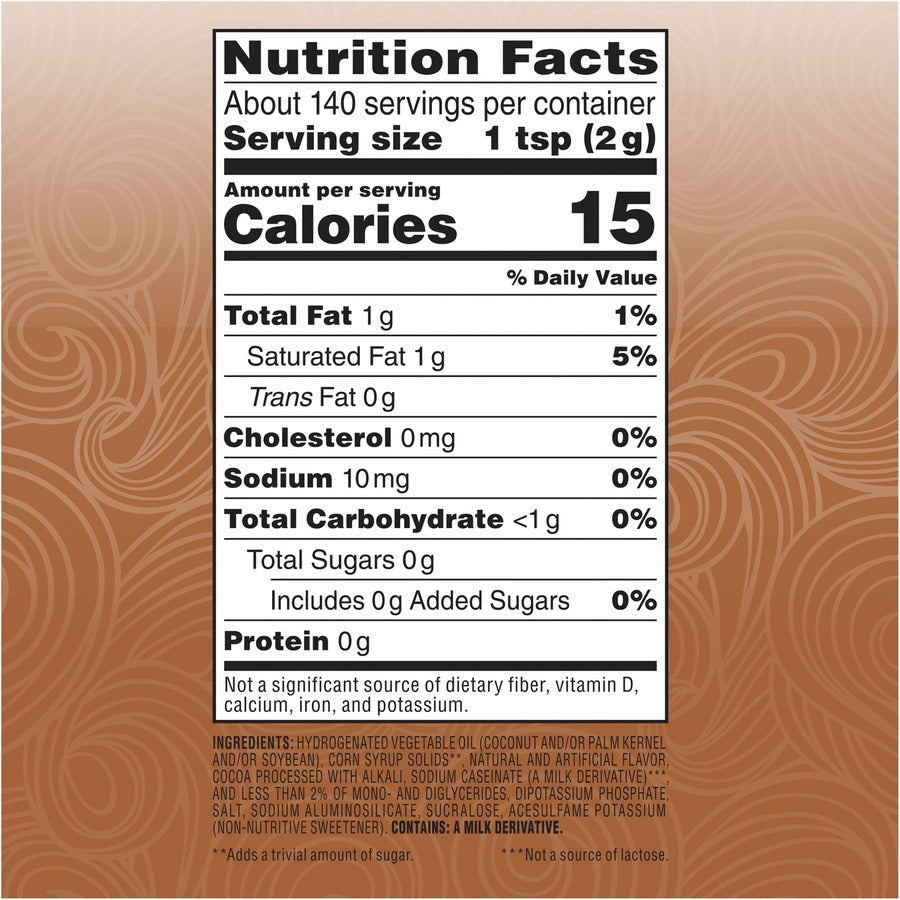 Coffee mate Chocolate Creme Sugar-Free Powdered Coffee Creamer