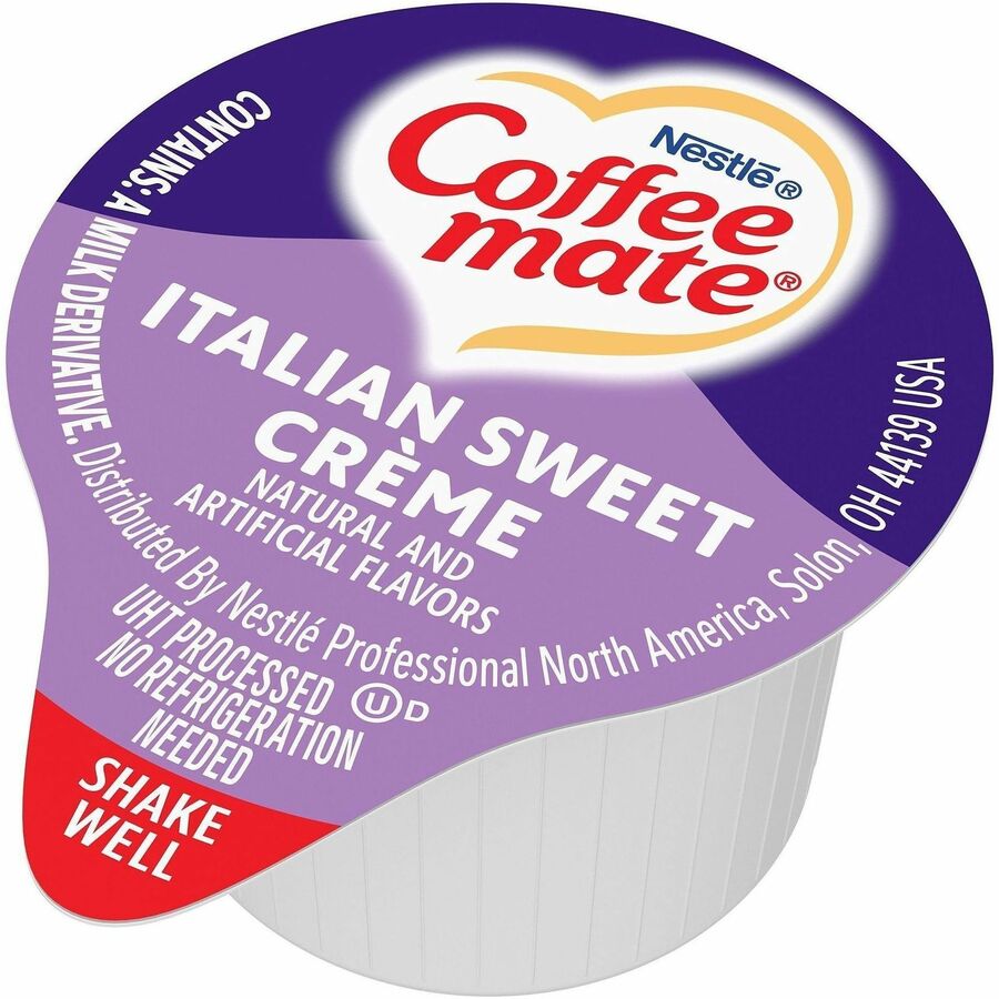 Coffee mate Italian Sweet Creme Nondairy Liquid Creamer Singles