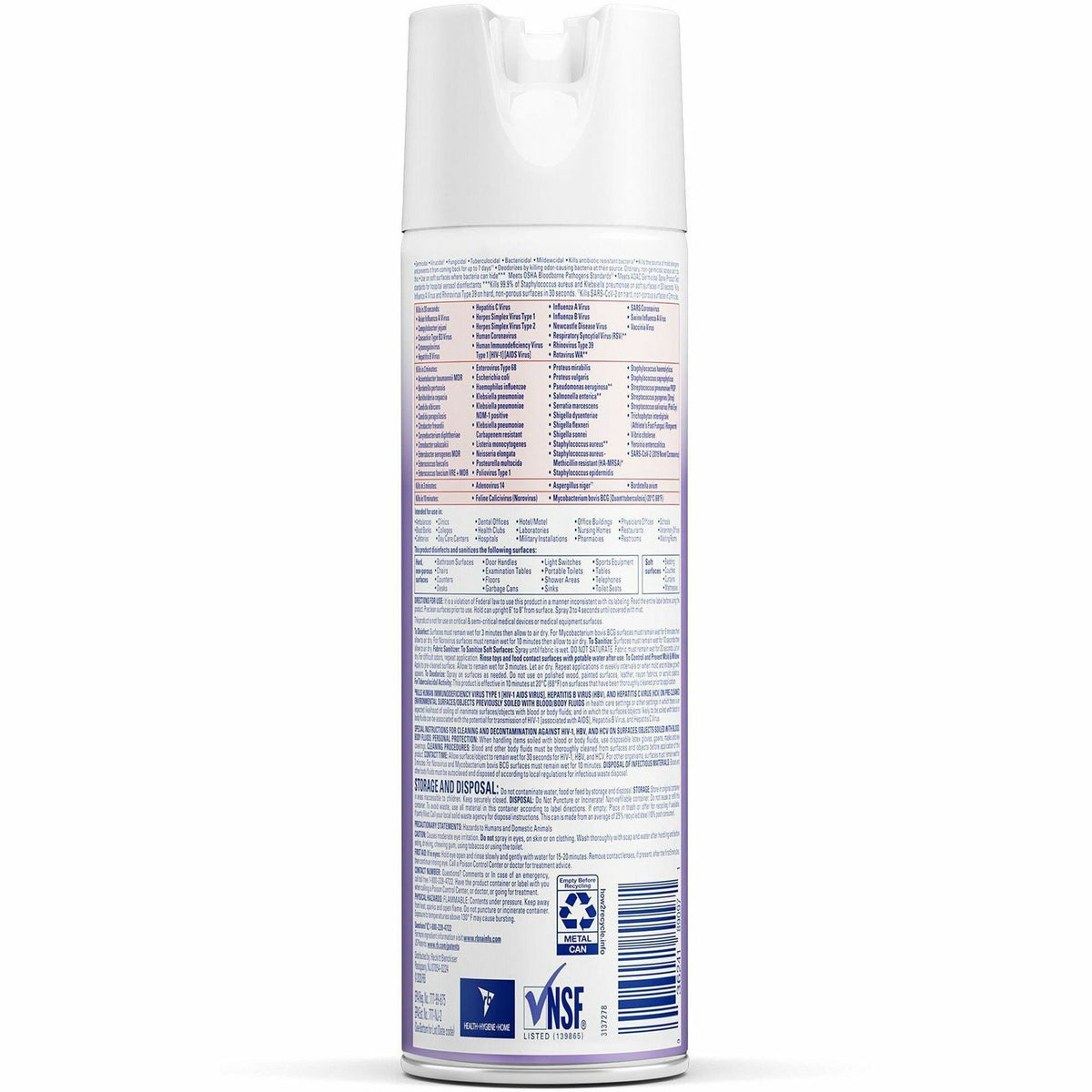 Professional Lysol Lavender Disinfectant Spray