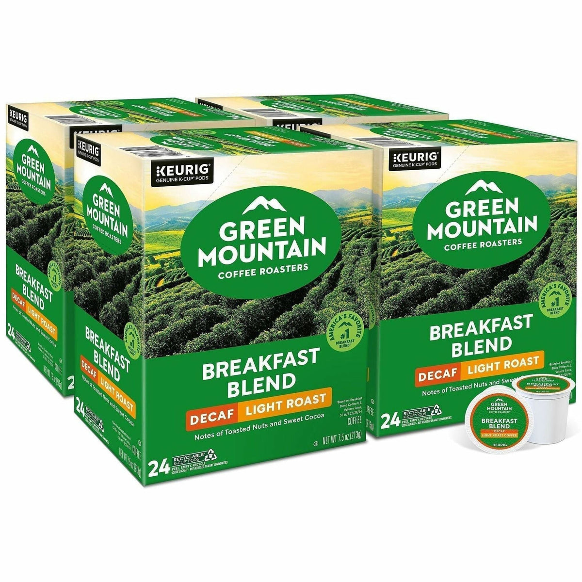Green Mountain Coffee Roasters® K-Cup Breakfast Blend Decaf Coffee