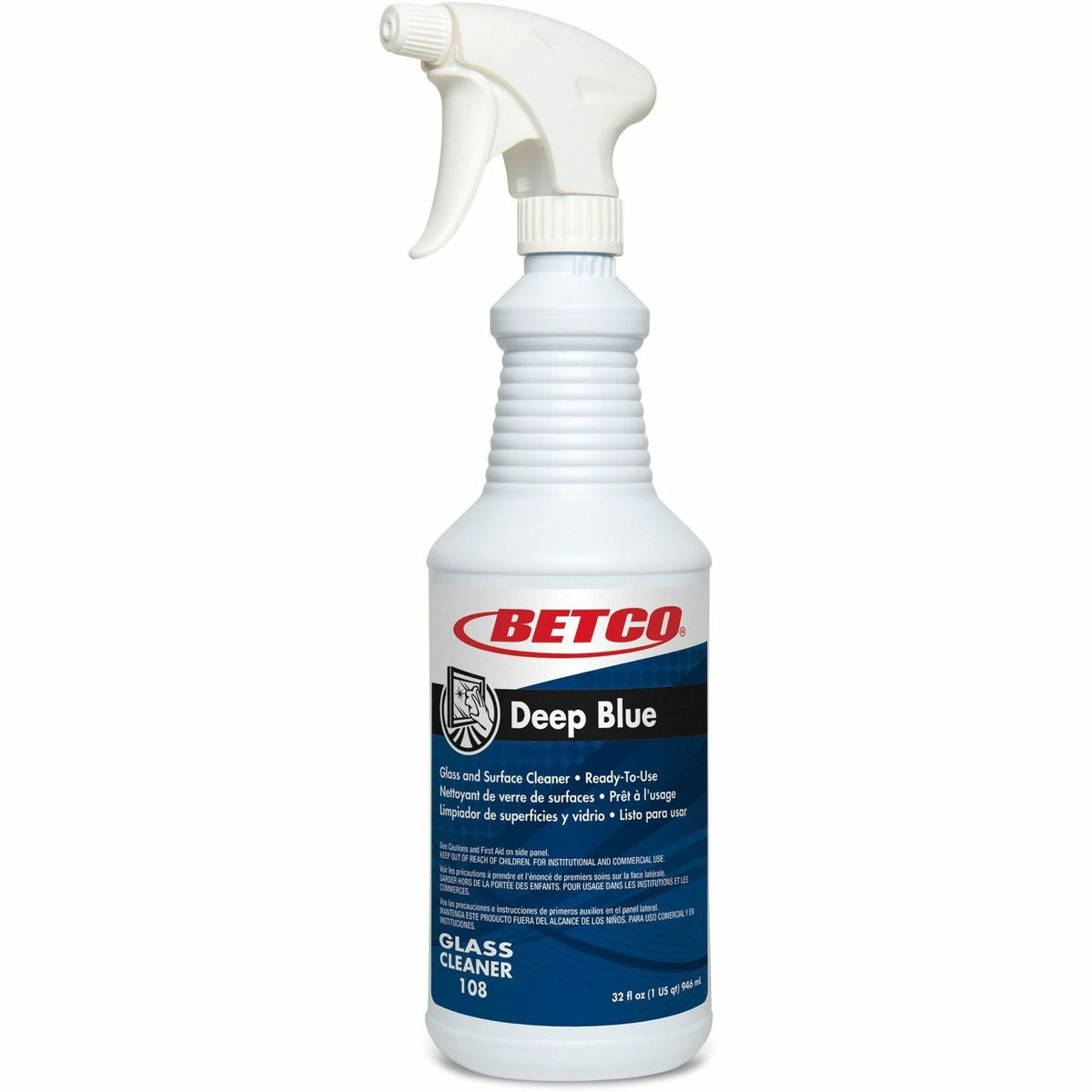 Betco Deep Blue Glass & Surface Cleaner