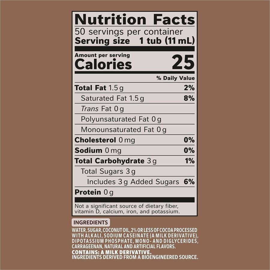 Coffee mate Café Mocha Nondairy Liquid Creamer Singles