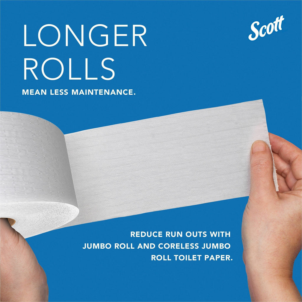 Scott Essential Coreless Jumbo Roll Toilet Paper Dispenser
