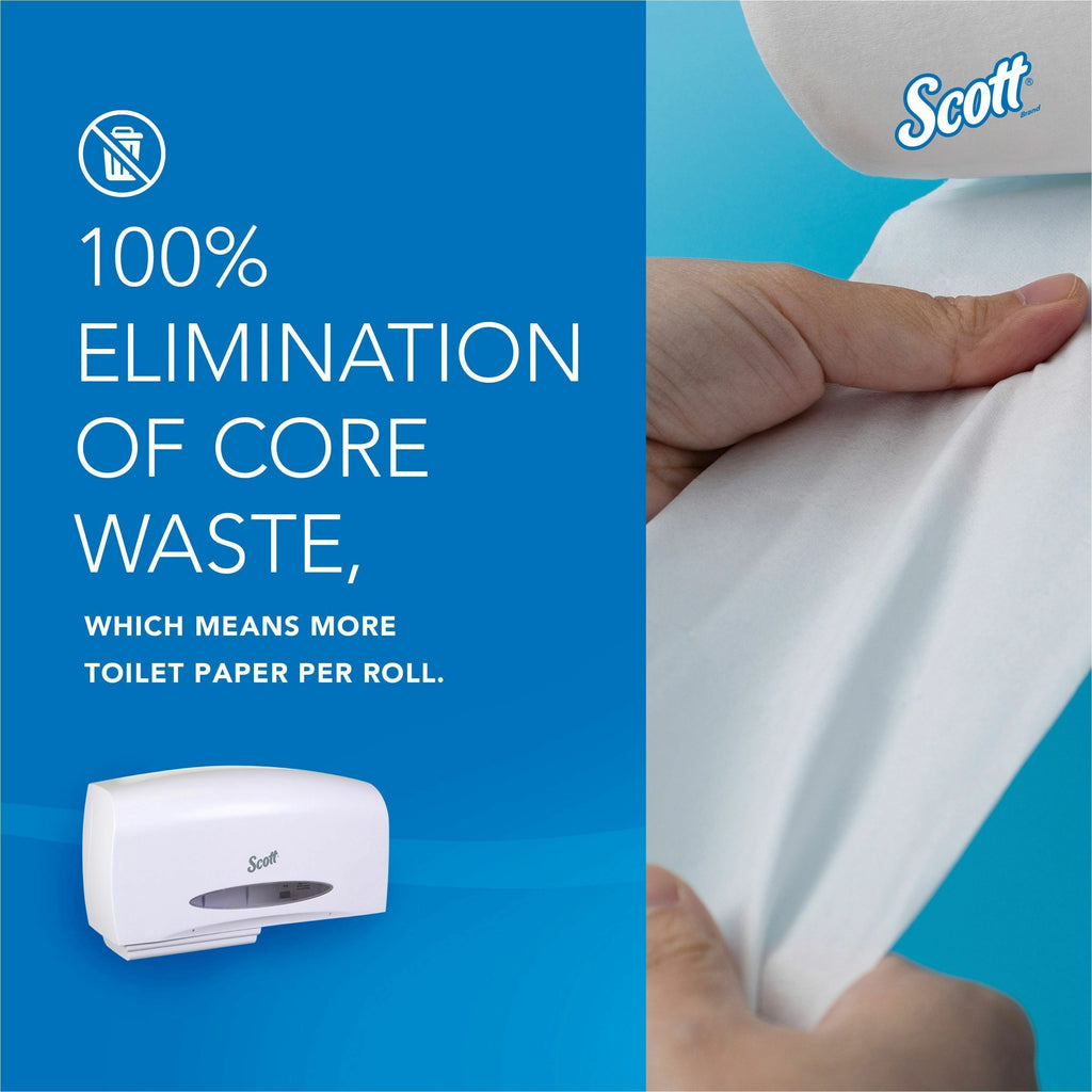 Scott Essential Coreless Jumbo Roll Toilet Paper Dispenser