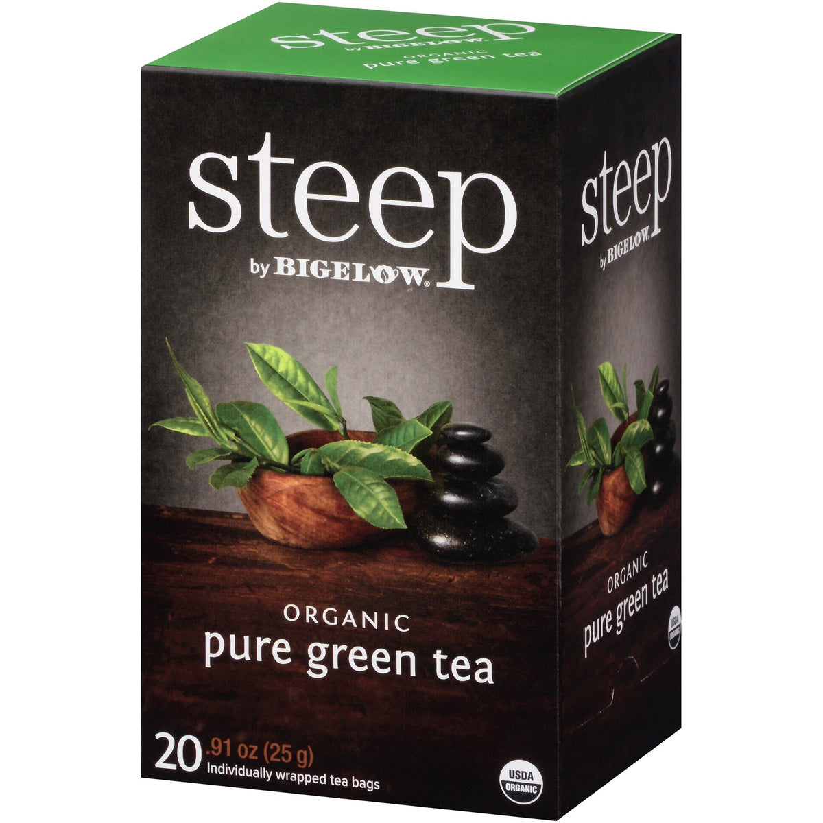 Steep by Bigelow® Organic Pure Green Tea Bag