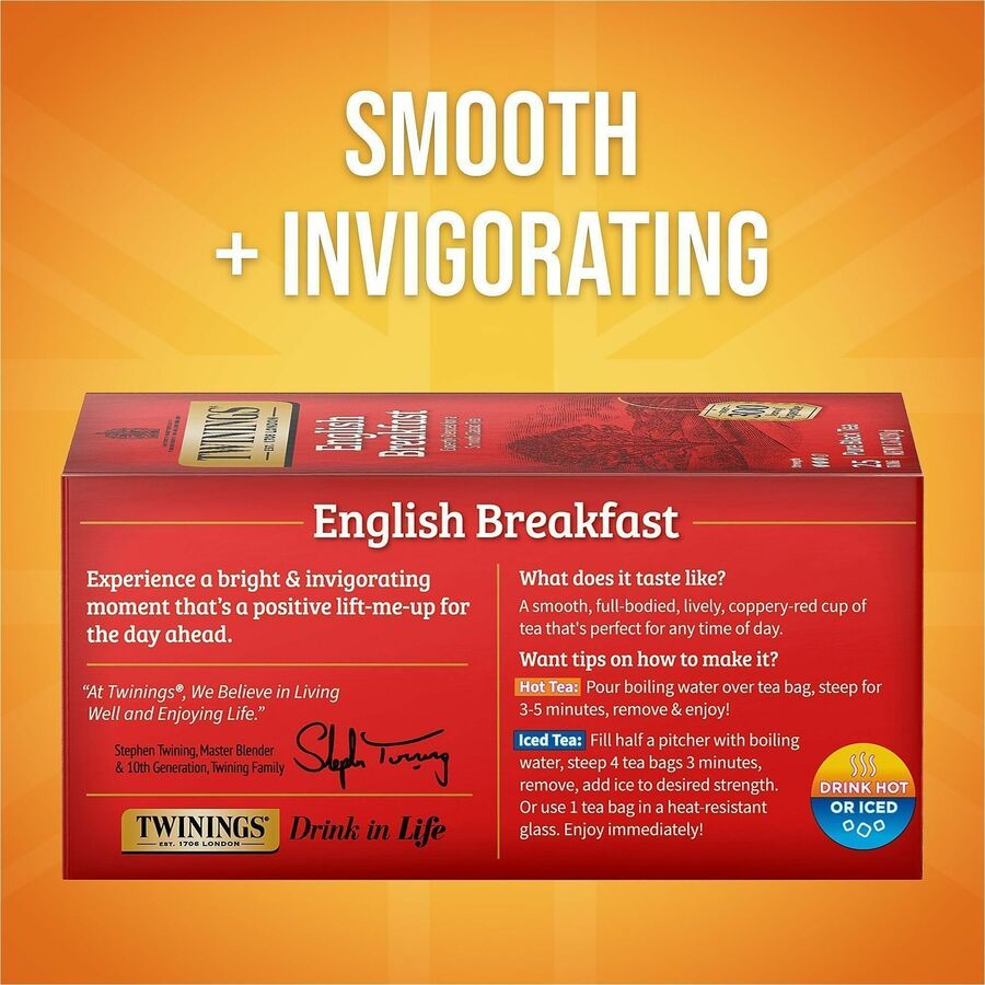 Twinings of London English Breakfast Black Tea Bag