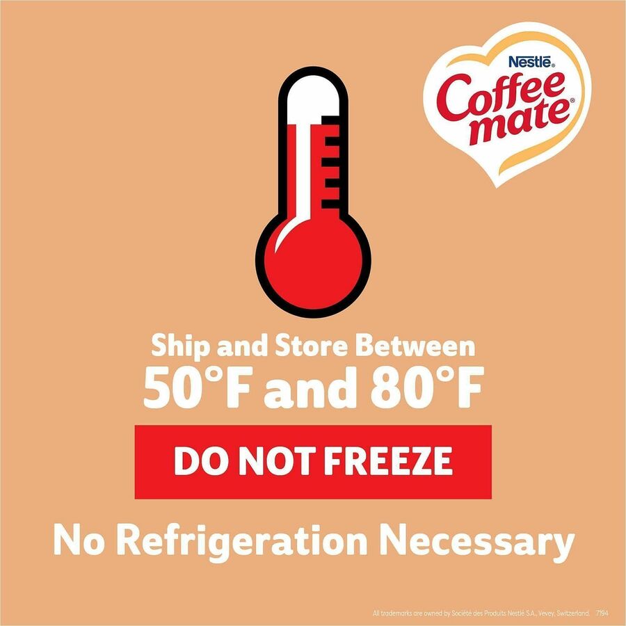 Coffee mate Vanilla Caramel Nondairy Liquid Creamer Singles