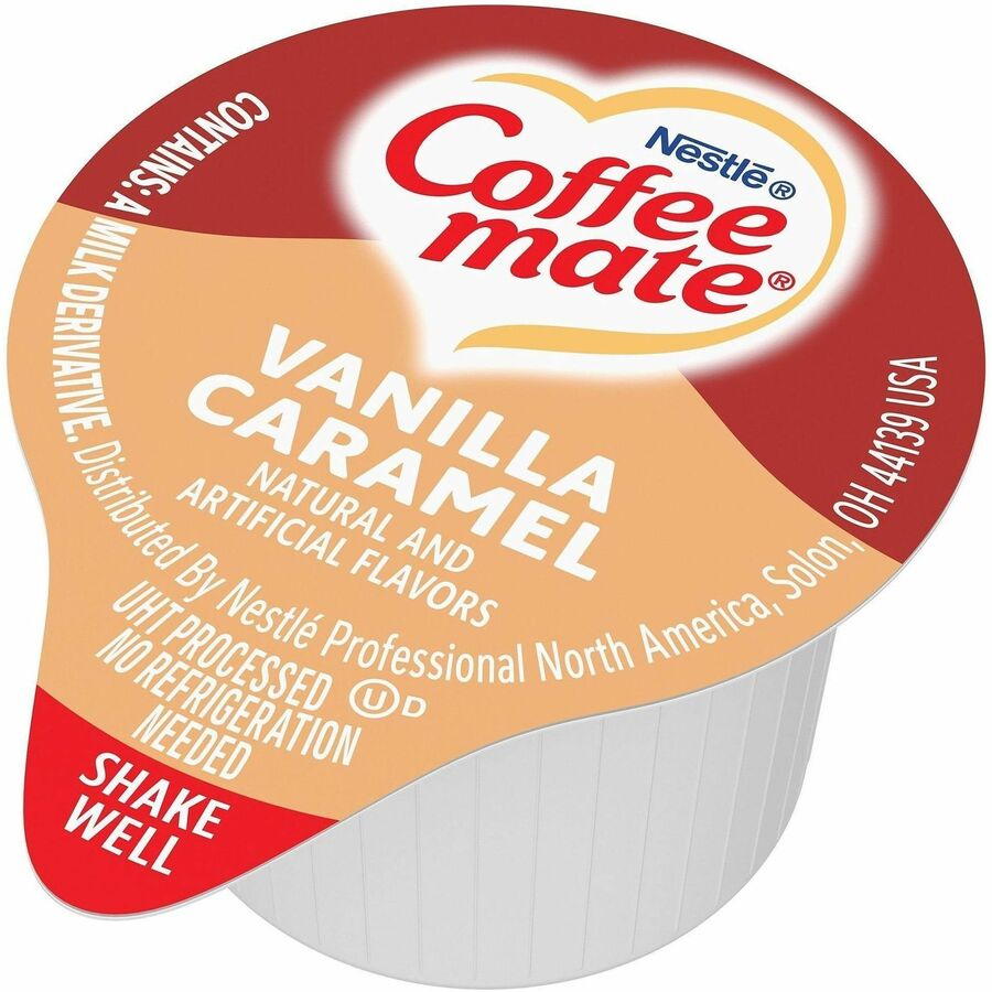 Coffee mate Vanilla Caramel Nondairy Liquid Creamer Singles