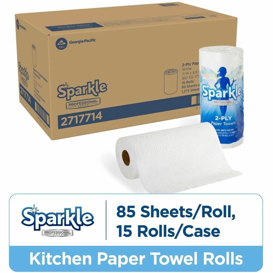 Sparkle Professional Series® Kitchen Paper Towel Rolls