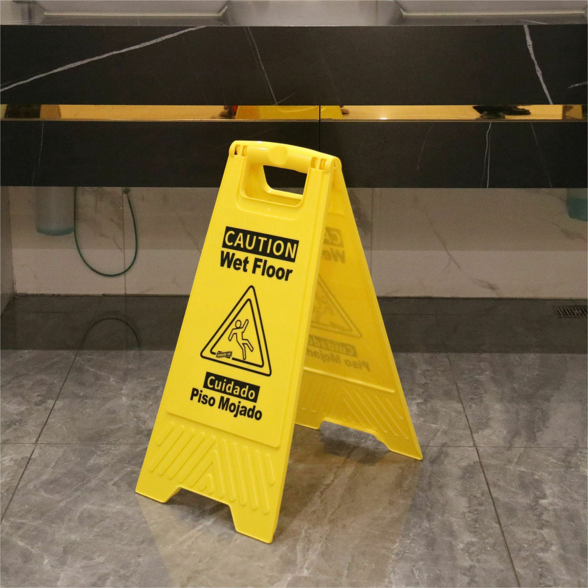Genuine Joe Universal Graphic Wet Floor Sign