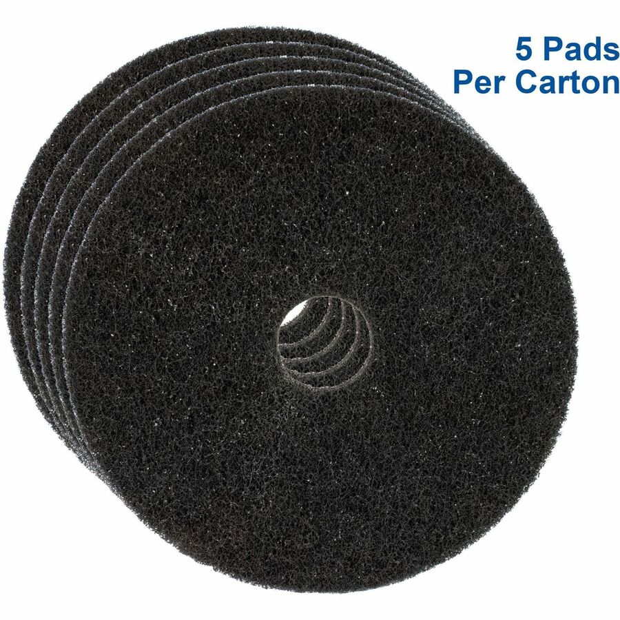 Genuine Joe Black Floor Stripping Pad