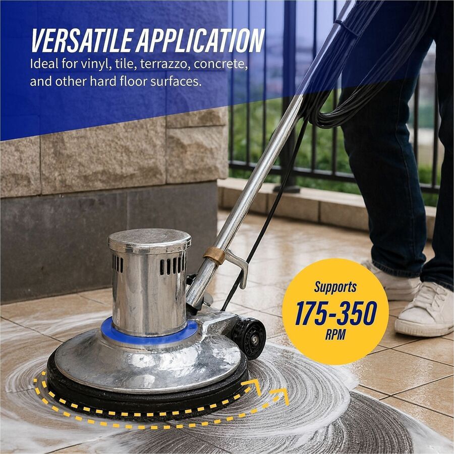 Genuine Joe Black Floor Stripping Pad