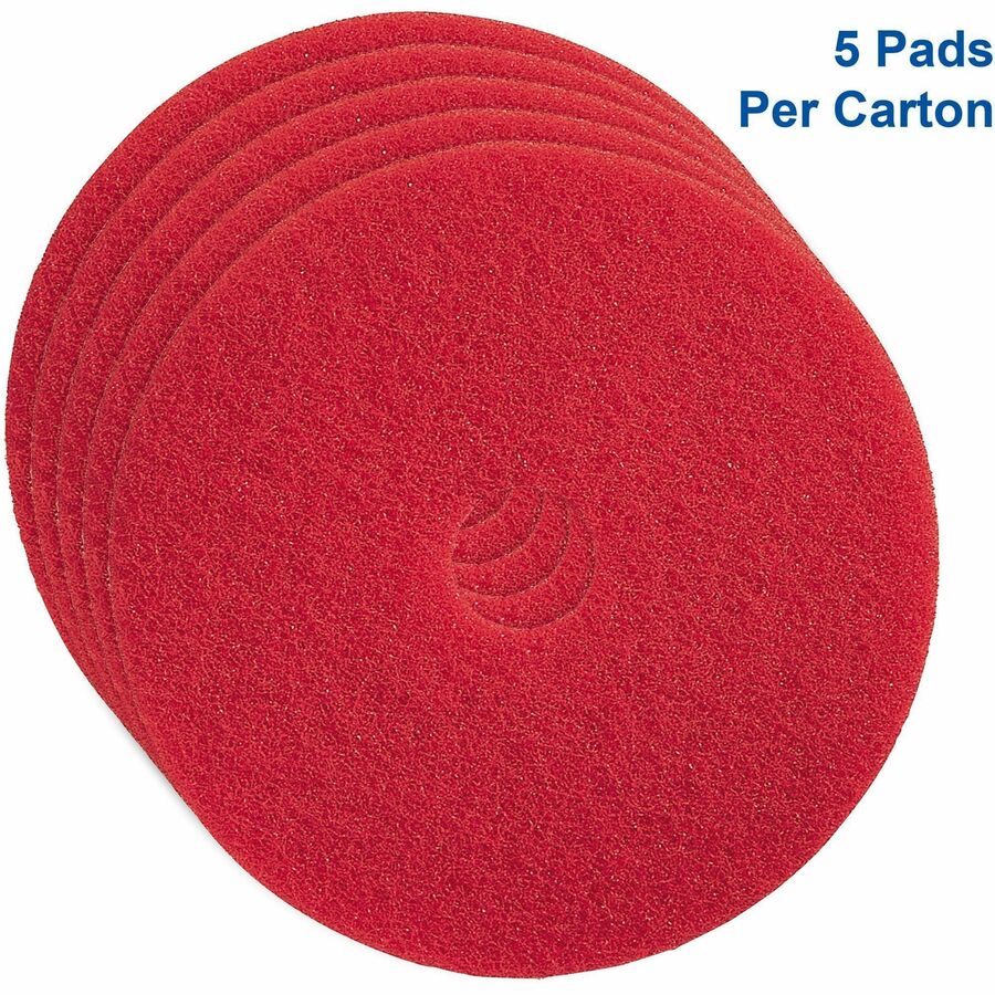 Genuine Joe Red Buffing Floor Pad