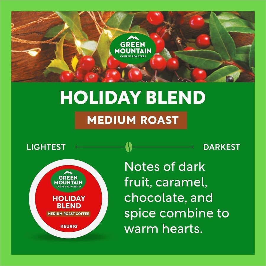 Green Mountain Coffee Roasters® K-Cup Holiday Blend Coffee