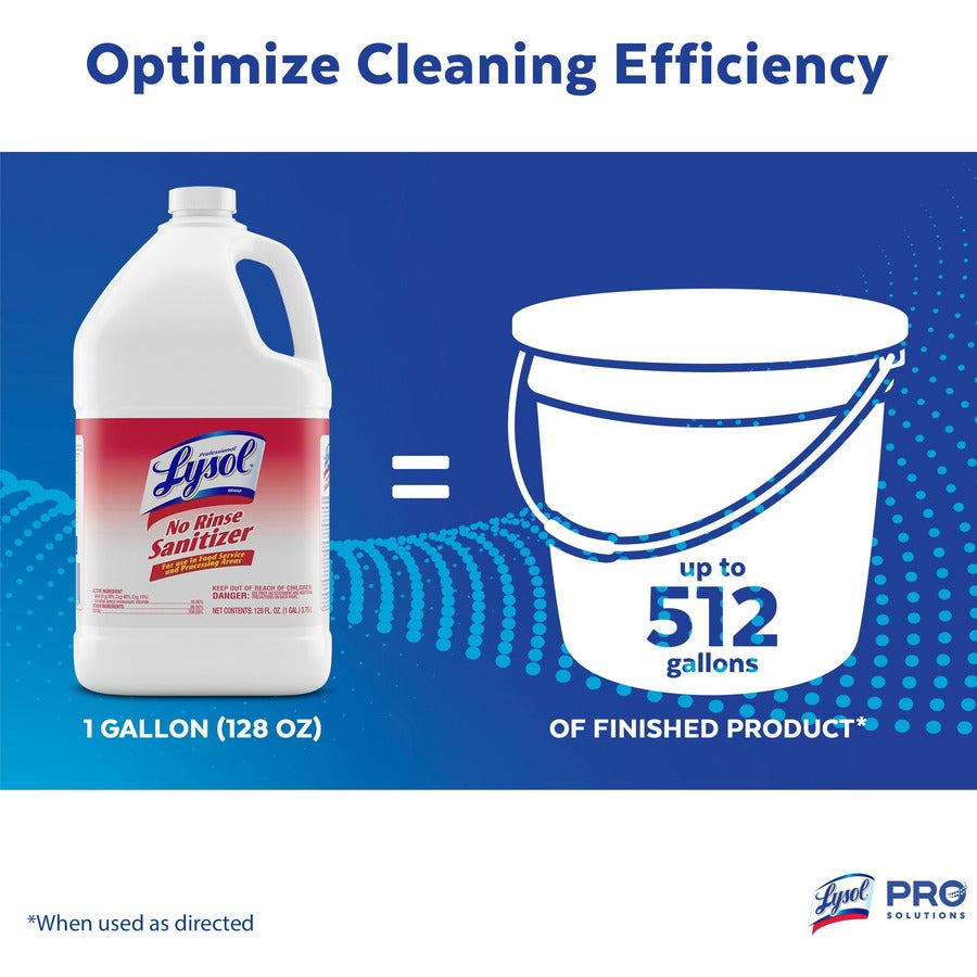 Professional Lysol No Rinse Sanitizer